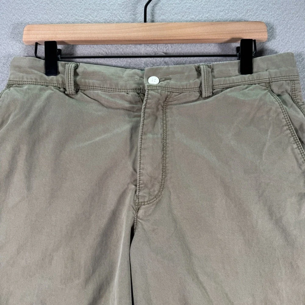 Tommy Bahama‎ Chino Shorts Mens 30 Green Solid Comfort Preppy Beach 8